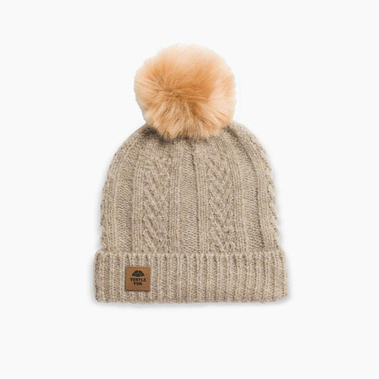 Turtle Fur Recycled Lindsey Pom Pom Hat