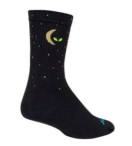 SockGuy Lunalien 6 Inch Crew Sock