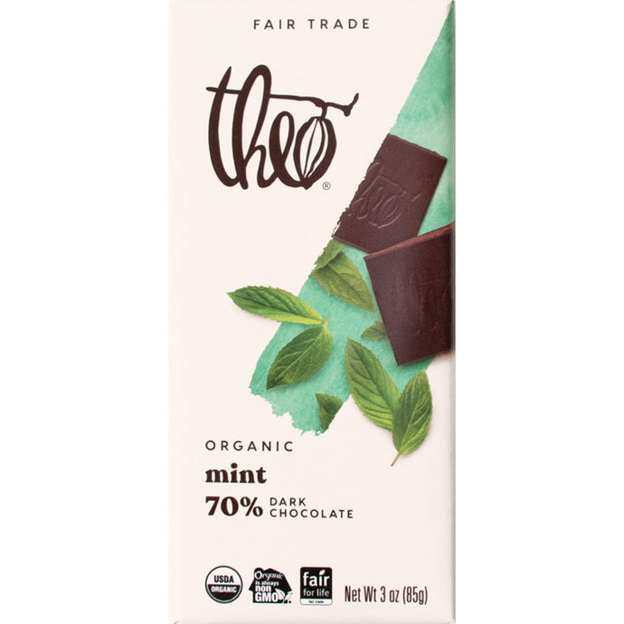 Theo's Mint 70% Dark Chocolate