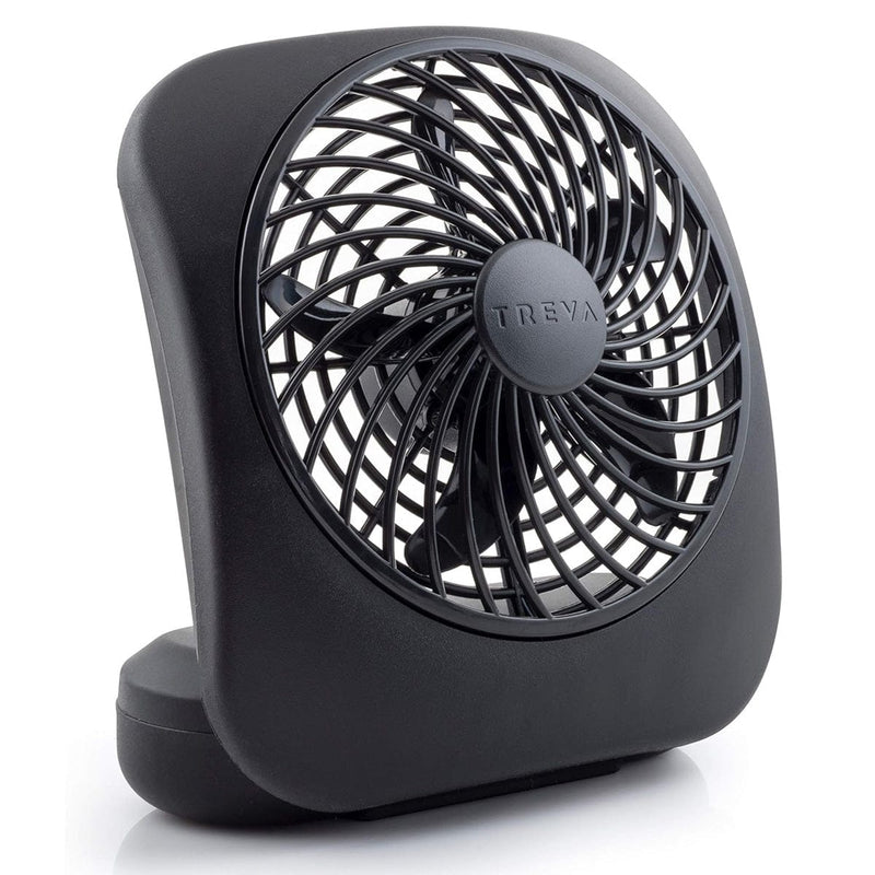 Load image into Gallery viewer, Treva 5 Inch Battery Powered Desk Fan
