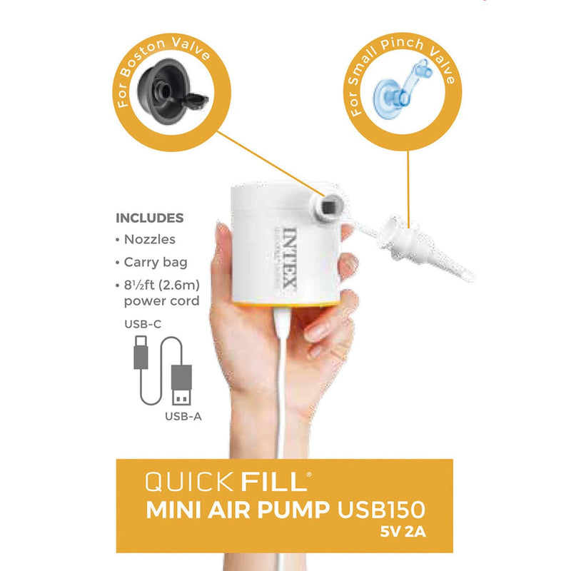 Load image into Gallery viewer, Intex Quick Fill USB Powered Air Pump
