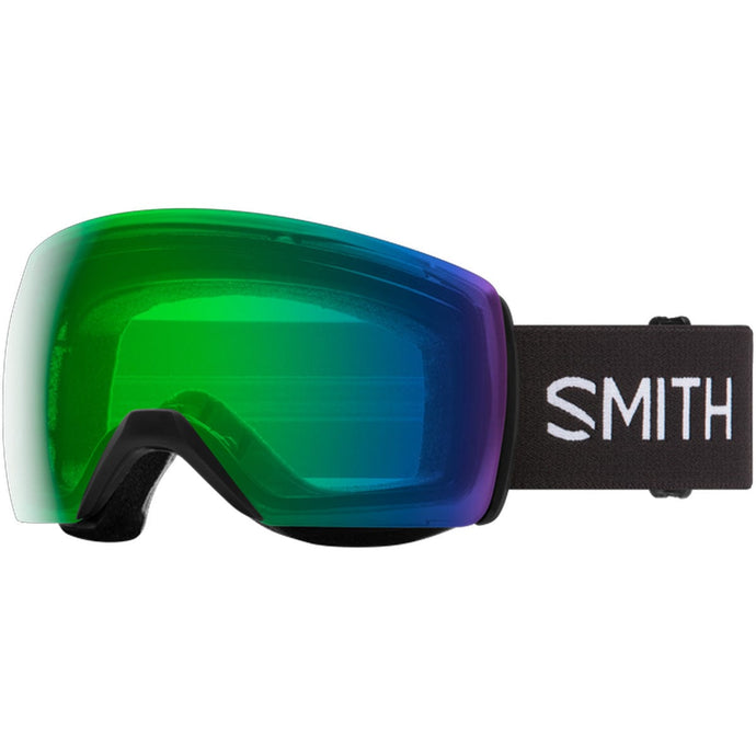 Smith Skyline XL  Black/ChromaPop Everyday Green Mirror  Snow Goggles