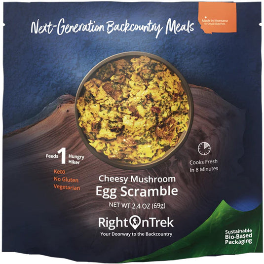 Right On Trek Cheesy Mushroom Egg Scramble 1-Person