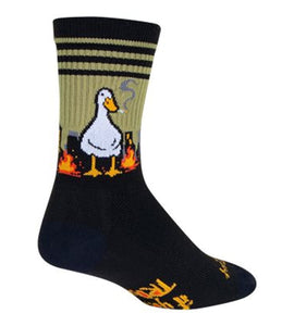 SockGuy Bonkers 6 Inch Crew Sock