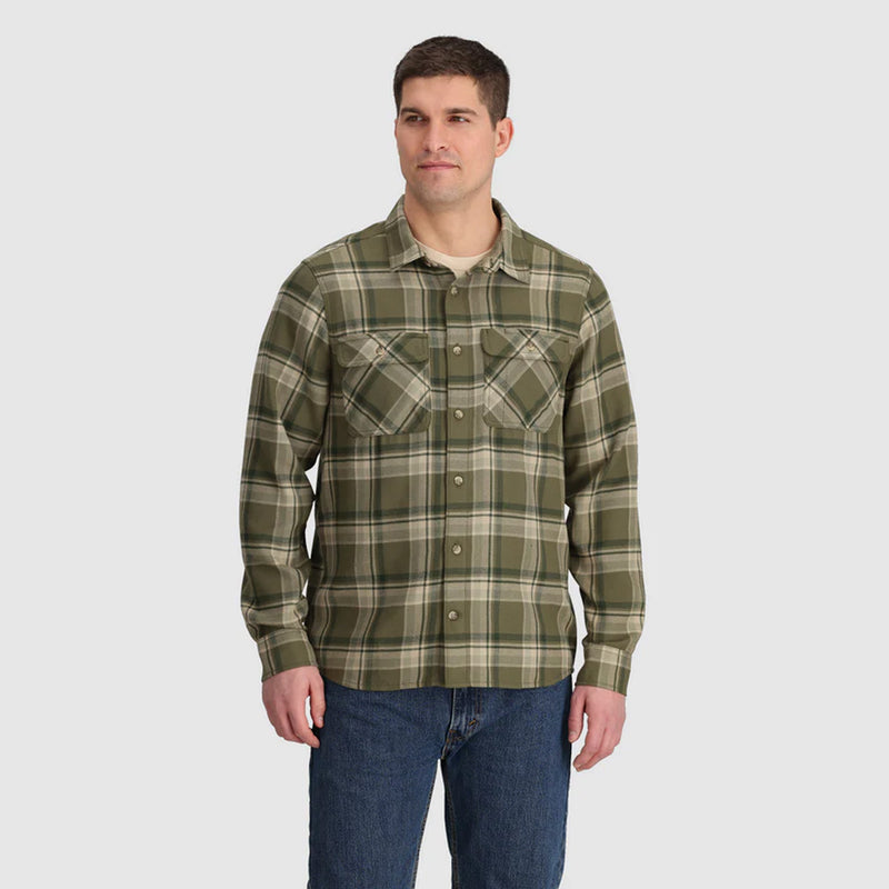 Load image into Gallery viewer, Outdoor Research Men&#39;s Feedback Flannel Twill Shirt
