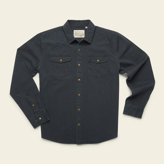 Howler Brothers Sawhorse Work Shirt - Crow Black