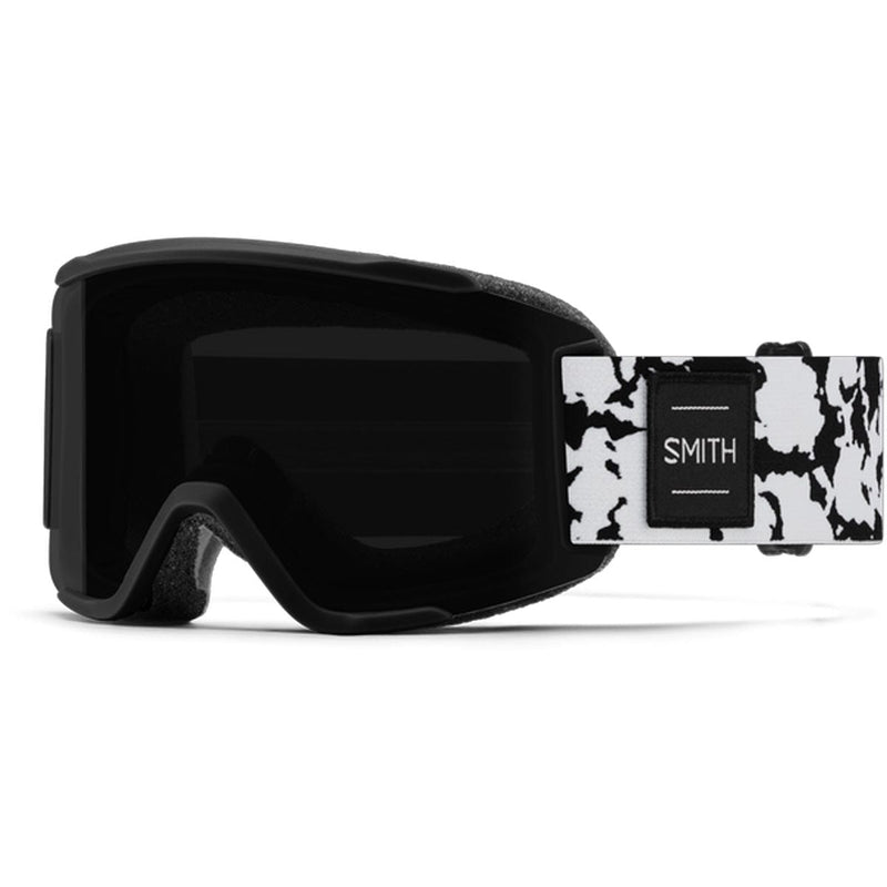 Load image into Gallery viewer, Smith Squad S  Black Marble/ChromaPop Sun Black/Yellow Snow Goggles
