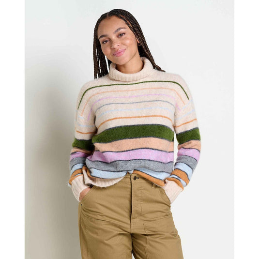 Toad&Co Women's Toddy T-Neck Sweater