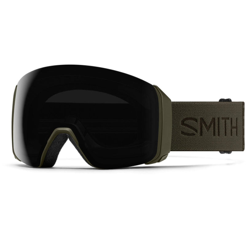 Load image into Gallery viewer, Smith 4D Mag XL  Forest/ChromaPop Sun Black/Chromapop Storm Blue Sensor Mirror Snow Goggles
