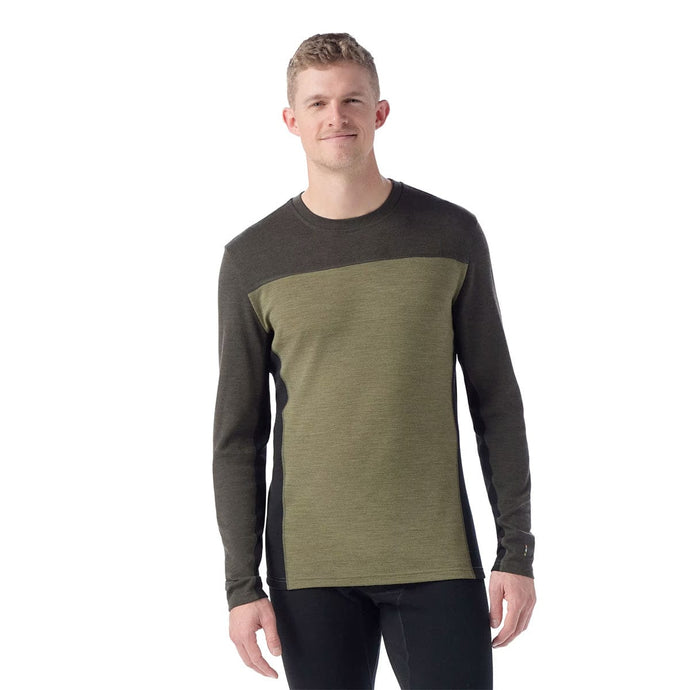 Smartwool Men's Classic Thermal Merino Base Layer Colorblock Crew