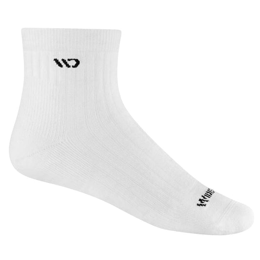 Wide Open Men's Solid Midweight Quarter Sock