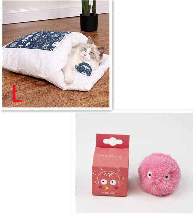 Load image into Gallery viewer, Cozy Cave Cat Bed by Dog Hugs Cat
