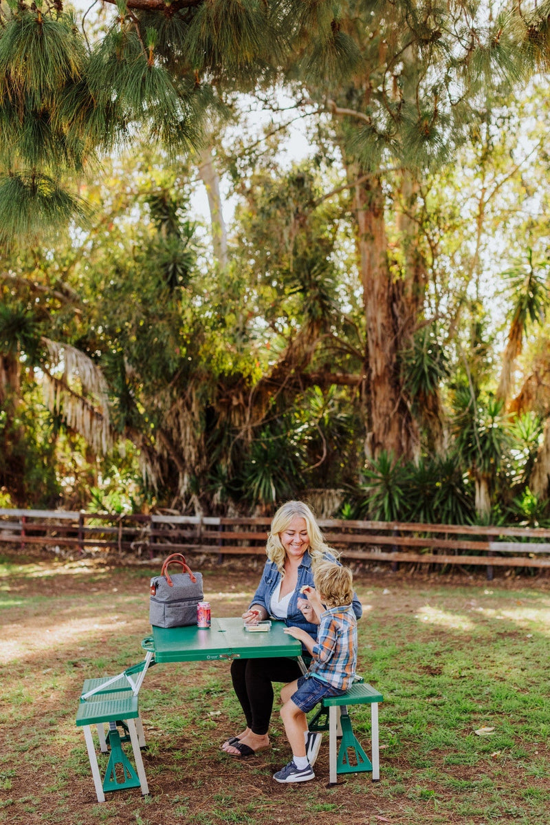 Load image into Gallery viewer, Picnic Table Portable Folding Table with Seats by Picnic Time Family of Brands
