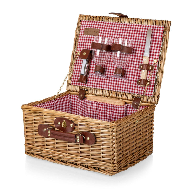 Load image into Gallery viewer, Classic Wine &amp; Cheese Picnic Basket by Picnic Time Family of Brands
