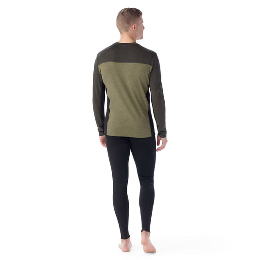 Smartwool Men's Classic Thermal Merino Base Layer Colorblock Crew