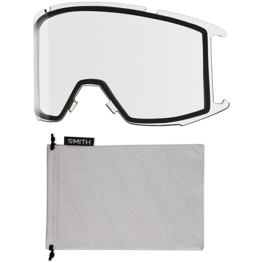 Smith Squad  Black /ChromaPop Everyday Green Mirror /Clear Snow Goggles