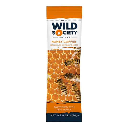 Wild Society Microground Instant Honey Coffee 6pk