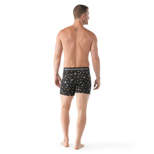 Smartwool Men's Merino Print Boxer Brief Boxed