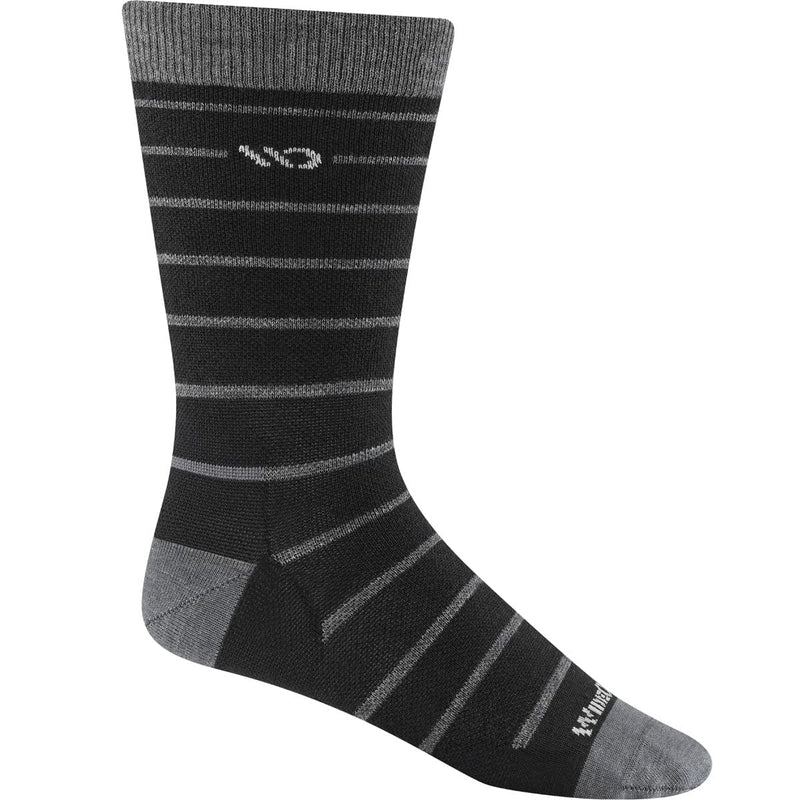 Load image into Gallery viewer, Wide Open by Darn Tough Men&#39;s Horizontal Pinstripe Lightweight Crew Sock
