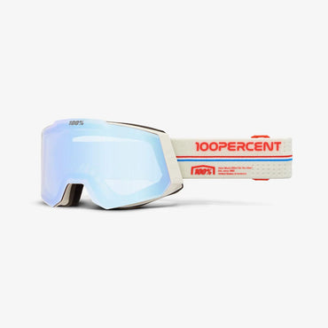 100% SNOWCRAFT HiPER Goggle Launch - Mirror Red Lens