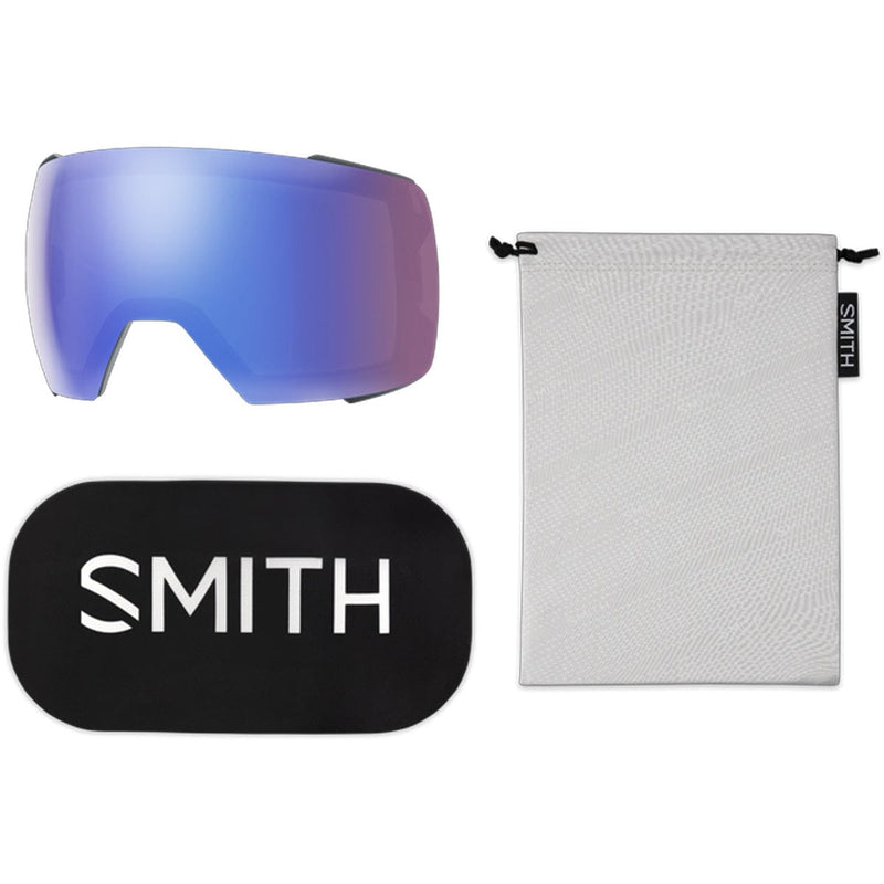 Load image into Gallery viewer, Smith I/O Mag XL  Slate/ChromaPop Everyday Red Mirror/Chromapop Storm Blue Sensor Mirror Snow Goggles
