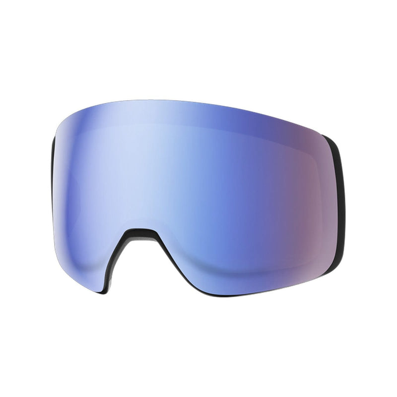 Load image into Gallery viewer, Smith 4D Mag Black/ChromaPop Sun Black/Chromapop Storm Blue Sensor Mirror Snow Goggles
