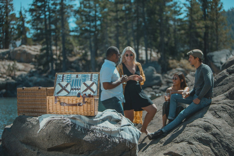 Load image into Gallery viewer, Belmont Picnic Basket by Picnic Time Family of Brands
