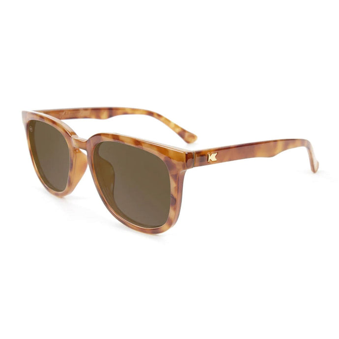 Knockaround Paso Robles Sunglasses - Glossy Blonde Tortoise Shell / Amber