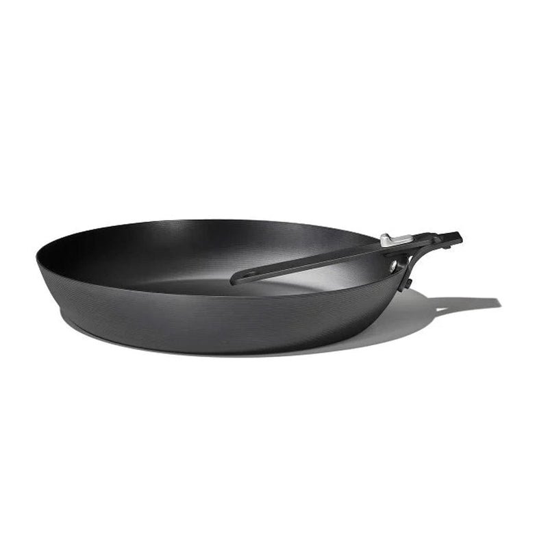 Load image into Gallery viewer, OXO 12&quot; Carbon Steel Pan with Removable Handle
