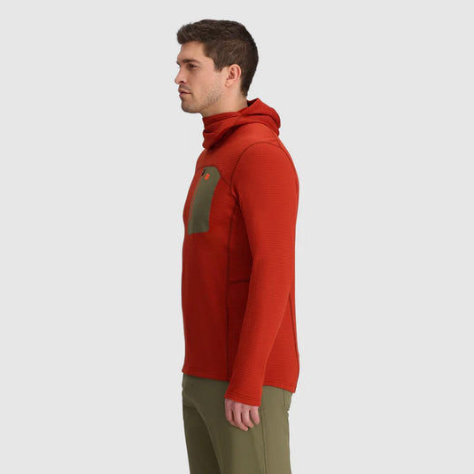 Outdoor Research Men's Vigor Grid Fleece Pullover Hoodie