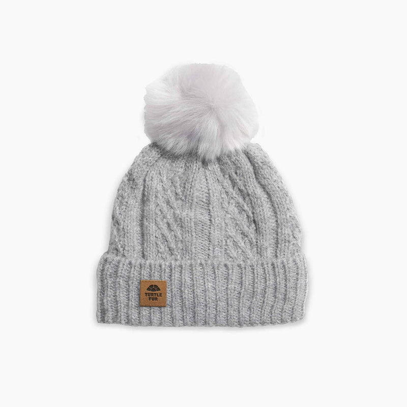 Load image into Gallery viewer, Turtle Fur Recycled Lindsey Pom Pom Hat
