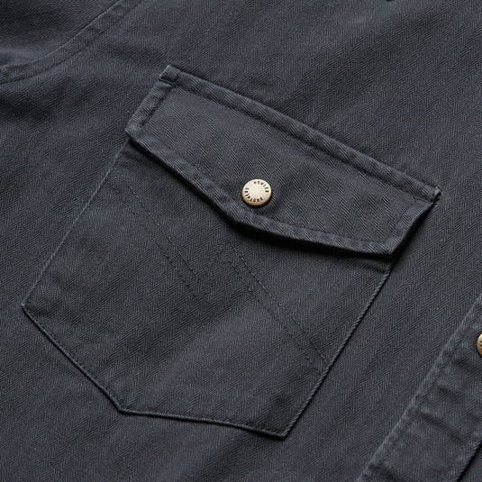 Howler Brothers Sawhorse Work Shirt - Crow Black