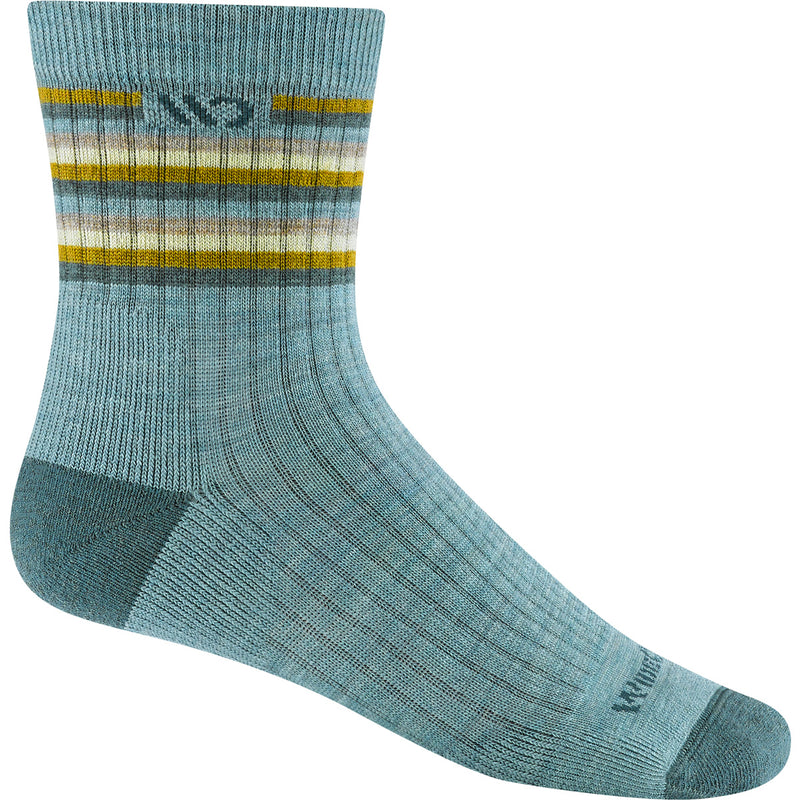 Load image into Gallery viewer, Wide Open by Darn Tough Women&#39;s Multi Stripe Midweight Micro Crew Sock
