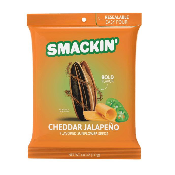 CHEDDAR JALAPEÑO by SMACKIN' Sunflower Seeds