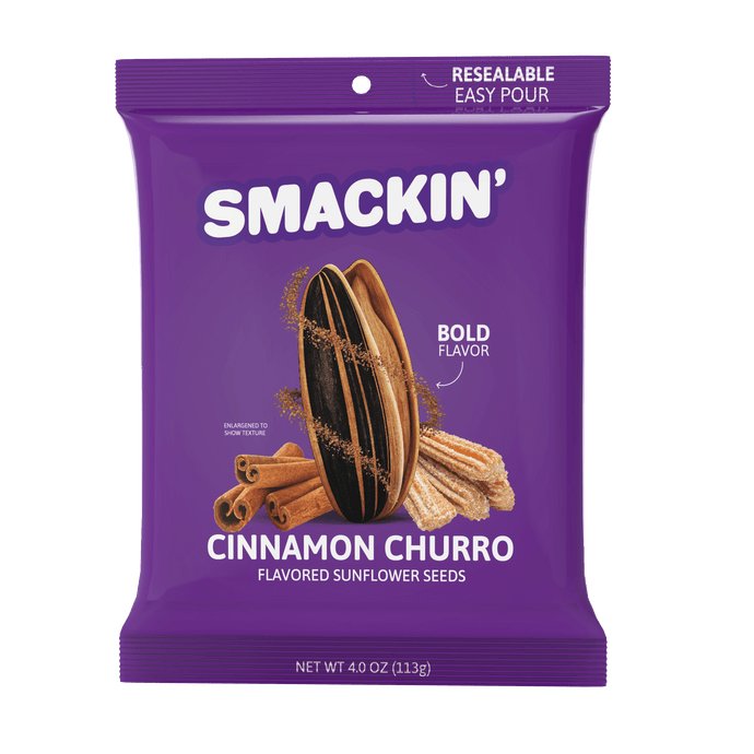 CINNAMON CHURRO by SMACKIN' Sunflower Seeds