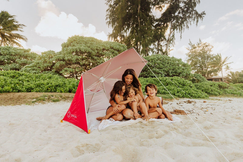 Load image into Gallery viewer, Brolly Beach Umbrella Tent by Picnic Time Family of Brands
