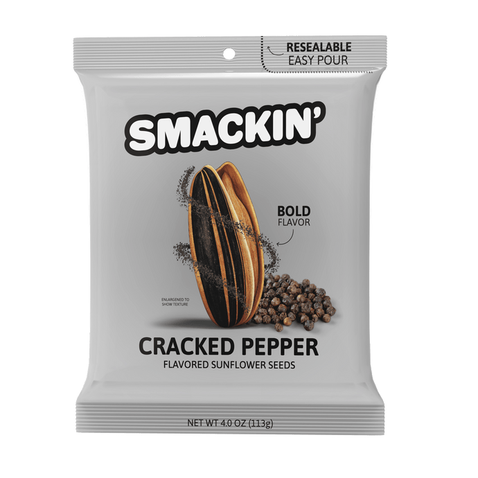 CRACKED PEPPER by SMACKIN' Sunflower Seeds