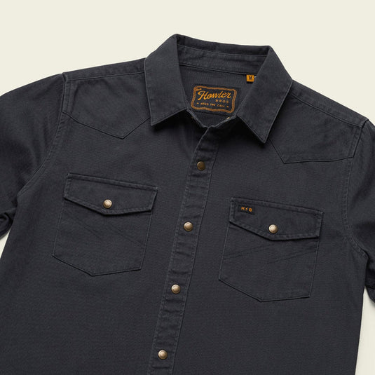 Howler Brothers Sawhorse Work Shirt - Crow Black