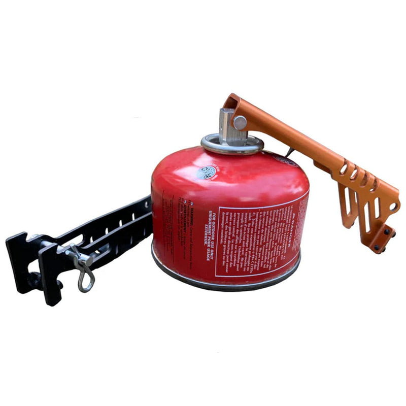 Load image into Gallery viewer, Outdoor Element Handled Pot Gripper and Fuel Canister Recycle Tool
