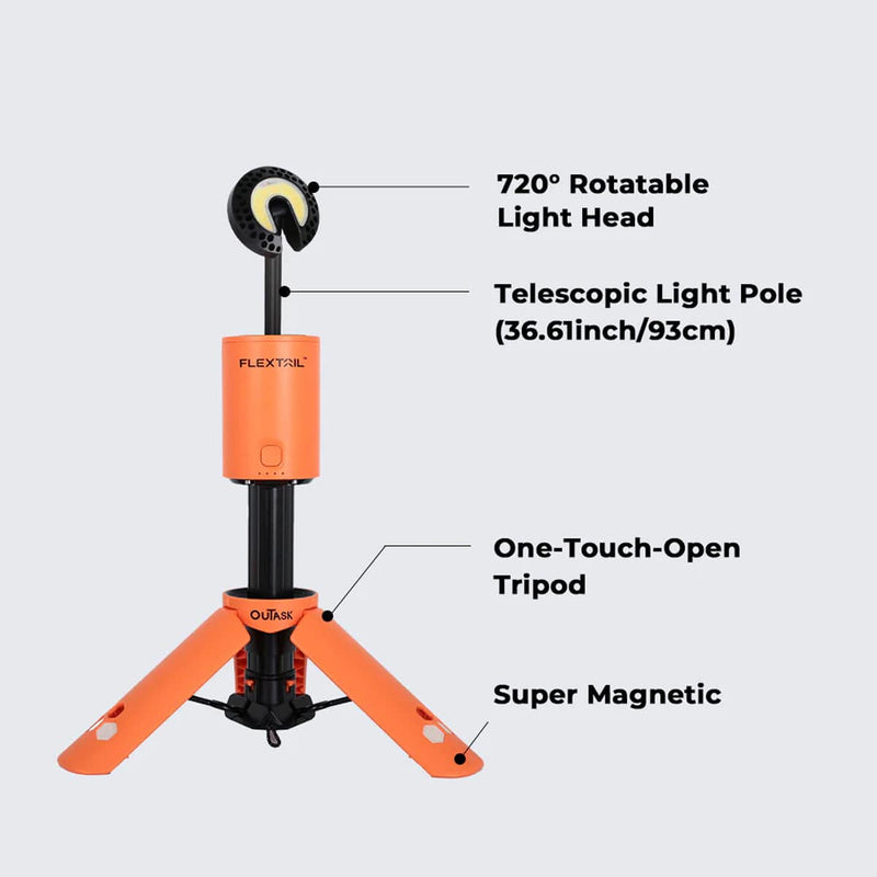 Load image into Gallery viewer, Flextail Evo Lantern 2-in-1 Telescopic Lantern
