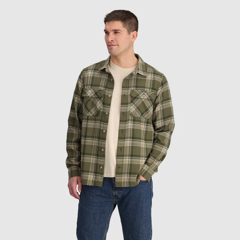 Load image into Gallery viewer, Outdoor Research Men&#39;s Feedback Flannel Twill Shirt
