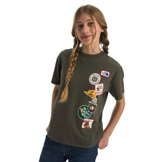 The North Face Teen Smokey Short Sleeve Graphic Tee