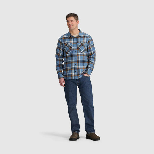 Outdoor Research Men's Feedback Flannel Twill Shirt