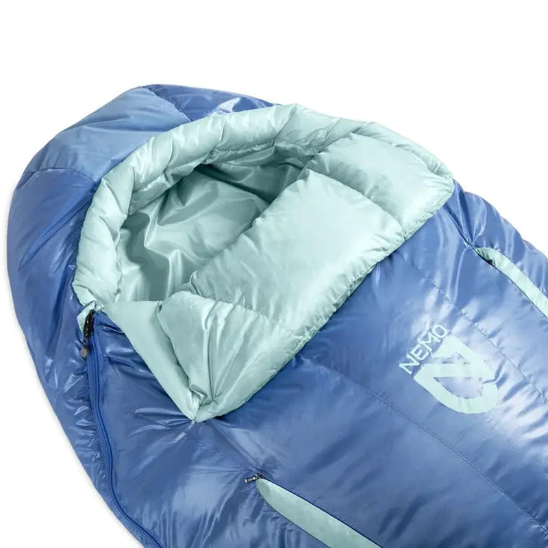 Load image into Gallery viewer, Nemo Equipment Riff Womens 30 Endless Promise Down Sleeping Bag
