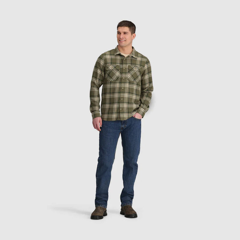 Load image into Gallery viewer, Outdoor Research Men&#39;s Feedback Flannel Twill Shirt
