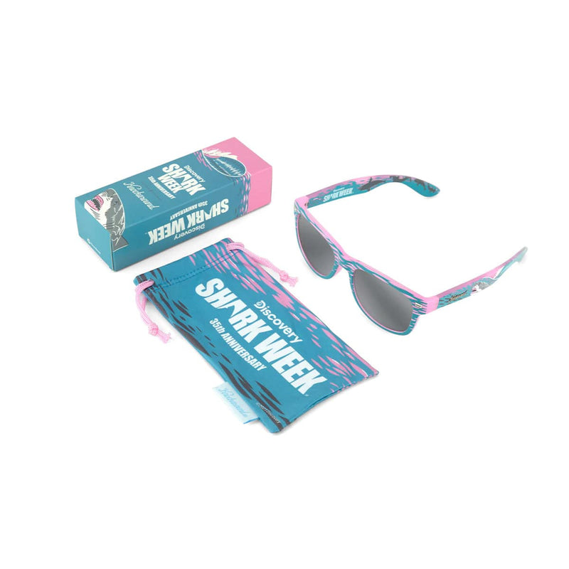 Load image into Gallery viewer, Knockaround Fort Knocks Sunglasses - Shark Week
