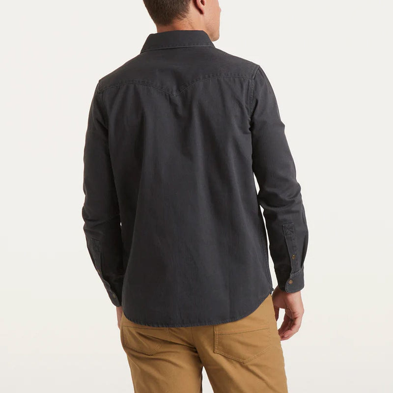 Load image into Gallery viewer, Howler Brothers Sawhorse Work Shirt - Crow Black
