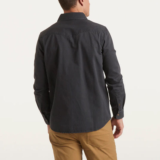 Howler Brothers Sawhorse Work Shirt - Crow Black