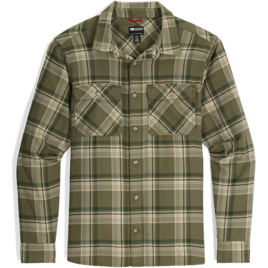 Outdoor Research Men's Feedback Flannel Twill Shirt