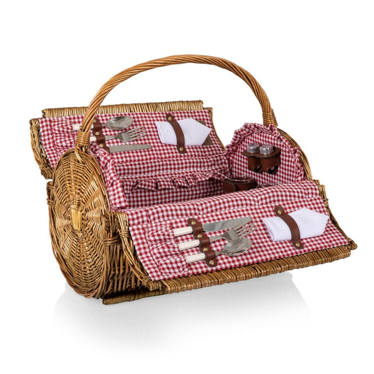 Barrel Picnic Basket by Picnic Time Family of Brands